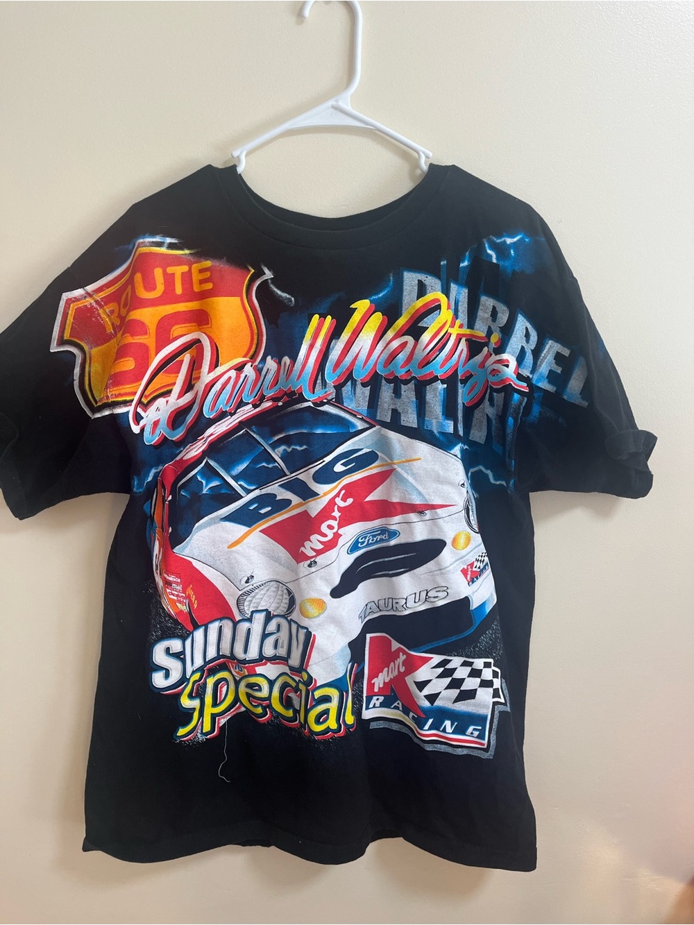 Vintage Darrell Waltrip Nascar Graphic Tee